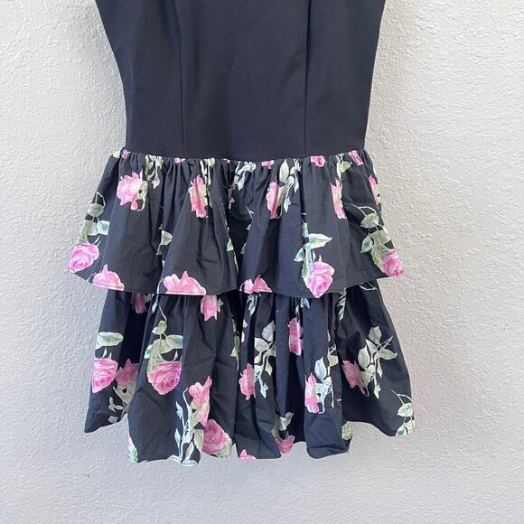NWT LOVESHACKFANCY PASTEL FLORAL MINI DRESS - Picture 7 of 15